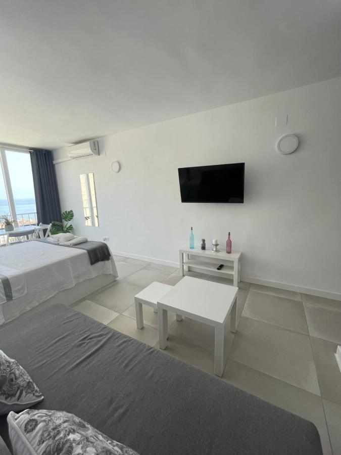 Апартаменты Apartamento Con Vistas Al Mar A Metros De La Playa Carihuela Soleil Торремолинос Экстерьер фото